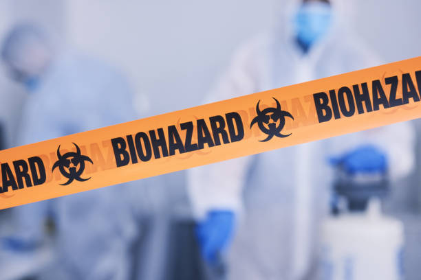 Professional Drug Lab Cleanup technician working in Avon, MA